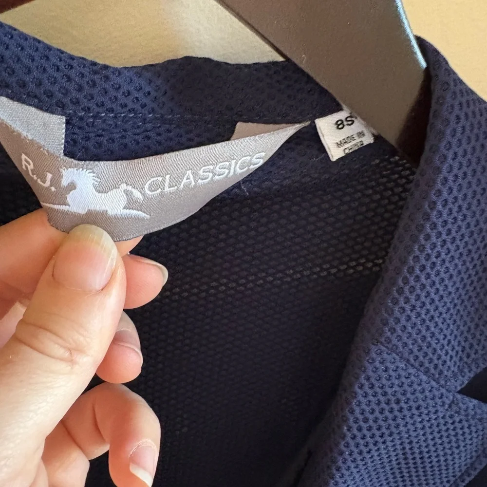 RJ Classics Harmony Mesh Navy Show Jacket - Picture 2 of 13